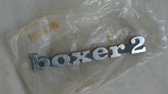 Piaggio Boxer 2 badge original NOS