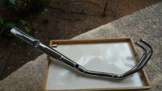 Moto Guzzi 254 new left exhaust pipe